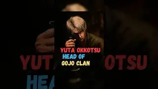 Юта Оккоцу стал новым главой клана Годзё #anime #jujutsukaisen #gojo #sukuna