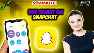 How to use sendit on snapchat 2024 (Quick & Easy)