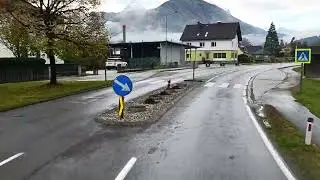 Wonderful Austria, Driving in Austria B117. Altenmarkt- Sankt Gallen- Hall.