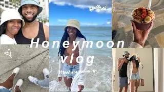 TRAVEL VLOG \\ Honeymoon in HAWAII! Luau, Pearl Harbor, Beach + more!
