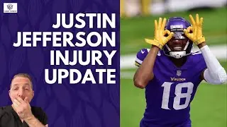 Justin Jefferson Hamstring injury concerns!
