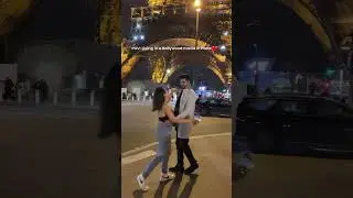 Our Real-Life Bollywood Romance on the Streets of Paris | ❤️🧿 #love #lovelife #bollywood  #romantic