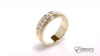 Men's Milgrain 1.0CTTW Diamond Band (611A)