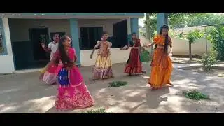 Bathukamma celebrations Primary school Sangampally 2024