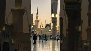 Madina Munawara Beautiful view 💚🌹#shorts #madina #beautiful #rasoolallah #ytshorts #haji #ziyarat