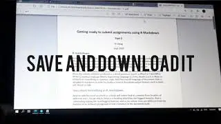 Rstudio: How to knit R markdown to PDF