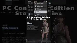 Stellar Blade PC Complete Edition - Starter Skins  #stellarblade #pc #stellarbladepc