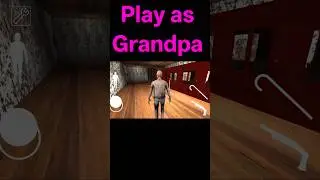 playing as grandpa in granny 1 train escape mod #granny #sehar