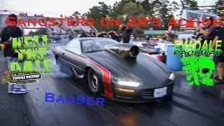 Full Coverage of Gangster's on 28's at Evadale Raceway! HATD 6 (UPSETS)