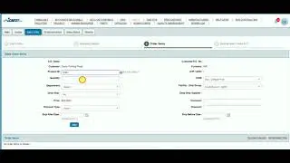 CREST ERP Sales Order Process