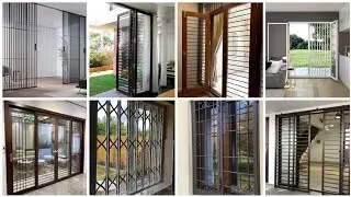 Modern Sliding Grill Door Design | Stylish & Secure Home Entrance | Iron , Steel And Laser Cut Door