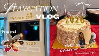 RWS Crockfords Singapore Staycation Vlog | New Year&rsquo;s Celebration 2026 🎆🥂