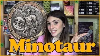 🐂 MINOTAUR 🐂 REVIEW - Mythical Creatures - 2 Oz Silver Coin - Palau 2016