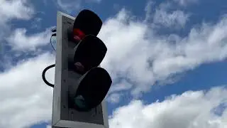 Telent 4G Staggered Pedex Crossing Traffic Lights @ Lidl Mere Green