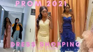 COME PROM DRESS SHOPPING WITH ME | ft. my best friend (we found THE dress)