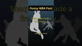 Shaq once made a free throw...  #nba #nbafacts #nbamoments #shorts #shaq