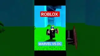 ROBLOX MARVEL VS DC #short
