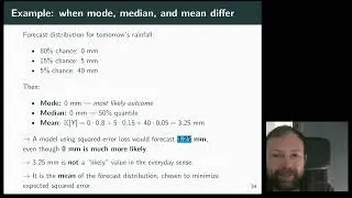 FFDS 1.04 Forecasts are always probabilistic!, loss functions, definition of stationarity