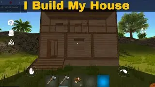 I Build A House in Ocean is home survival Island