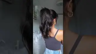 Ponytail hairstyle hack 😱 #hairstyle #youtubeshorts #viral #shorts