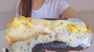 이라 ASMR❤️ l 와이블랙 핫도그🌭 l 노토킹 이팅사운드 l 먹방❤️