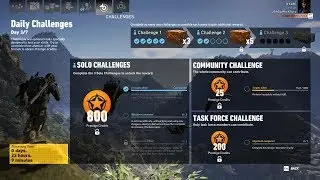 Ghost Recon Wildlands Daily Challenges Week 26 Day 3 Solo Challenge 1 No HUD Kill SB 150 Meters