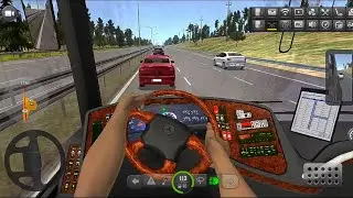 Bus Simulator : Ultimate | Highway 🛣️😍 | Mercedes-Benz | Zuuks | Mobile Gameplay | Kamil Gaming Yt 