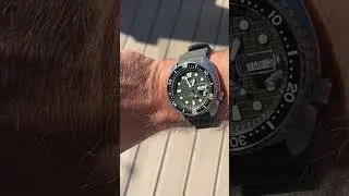 Seiko King Turtle wrist roll SRPE05