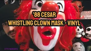 '88 CESAR WHISTLING CLOWN MASK #CLOWN #CLOWNMASK