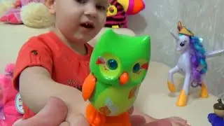 Поющая сова с домиком Digi Owls interactive toy for children