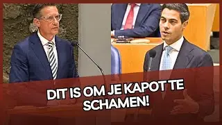 Eerdmans (JA21) CLASHT met Jetten! &lsquo;Om je kapot te schamen!&rsquo;