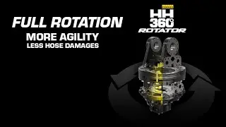 PONSSE HH360 rotator
