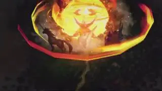 Burning forest with Ancient Dragon | Brigandine The Legend of Runersia