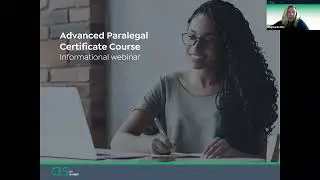 Advanced Paralegal Course Webinar (August 2023) | CLS by BARBRI