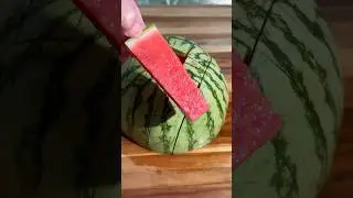 How to cut watermelon sticks