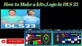 How to make a kits, logo in DLS23 game.#viral #shortviral