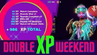 The BEST TIPS to gain Double XP on Knockout City