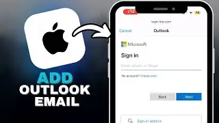 How To Add Outlook Email To iPhone in SECONDS!