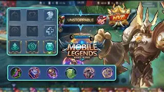 URANUS EMBLEM SET | BEST ITEM BUILD | EPIC SKIN CELESTIAL BASTION | SEPTEMBER 2021 , MLBB 2021