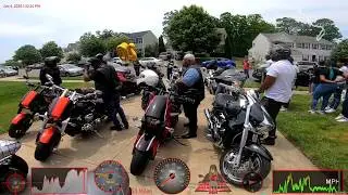 DMV M109ers Graduation Ride Through