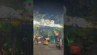 Street Night of Kolkata