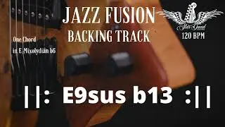 Backing Track Jazz Fusion One Chord in E9susb13
