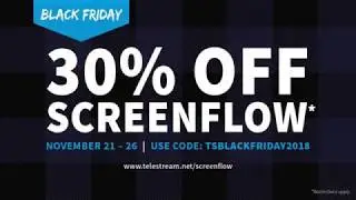 ScreenFlow Black Friday