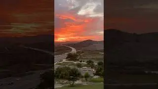 Sunset from Cow Camp Road - Rancho Mission Viejo, South Orange County