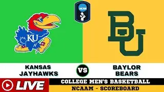 LIVE : Baylor Bears Vs Kansas Jayhawks | NCAAM 2026 | NCAAM Live SCOREBOARD | Jan 17 2026