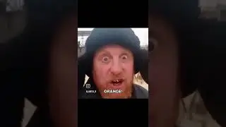 silly man #meme #memes #orange  #snow