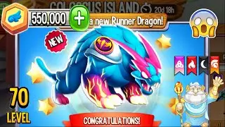 Dragon City: Beast Mode Dragon, plus all MrBeast Runner Island | Completed 2024! 😱