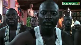Audience au palais royal d'Allada:Le Roi Kpodégbé reçoit le pdt APVOGAB Hounnongan Zanzan-Ziho Klèdj