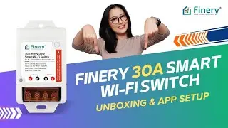 How to connect Finery 30A Smart WiFi Switch with smart life mobile app for Android & iOS