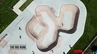Plano Skate Park Bowl Run